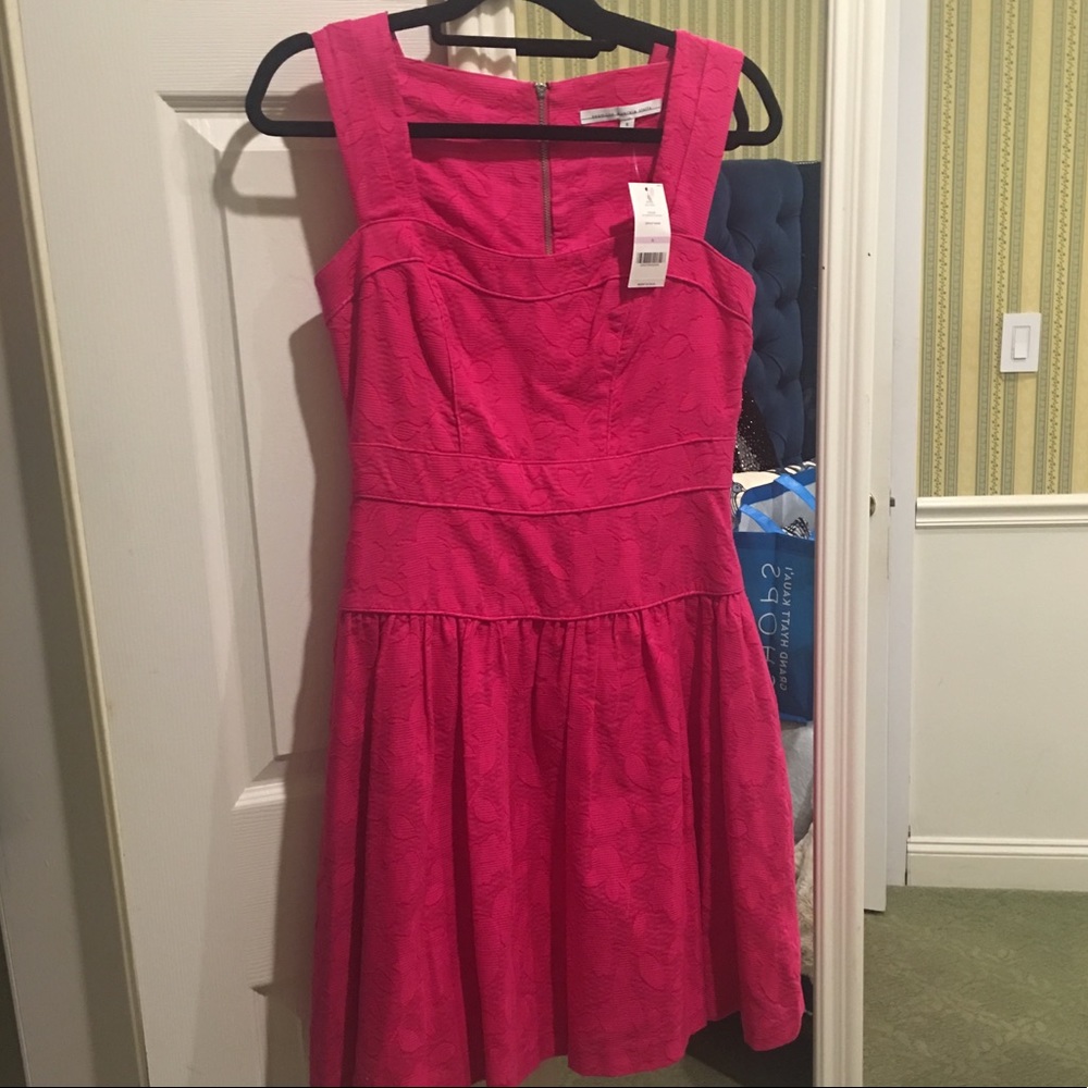 Cynthia Steffe bright fuchsia pink dress NWT 6
